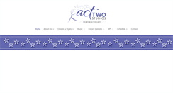 Desktop Screenshot of acttwostudios.com